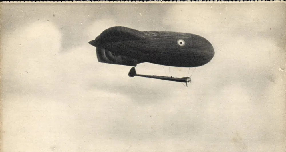 Moto-ballon — Aéronautique — Georges Lang, Imp. Paris - Frente