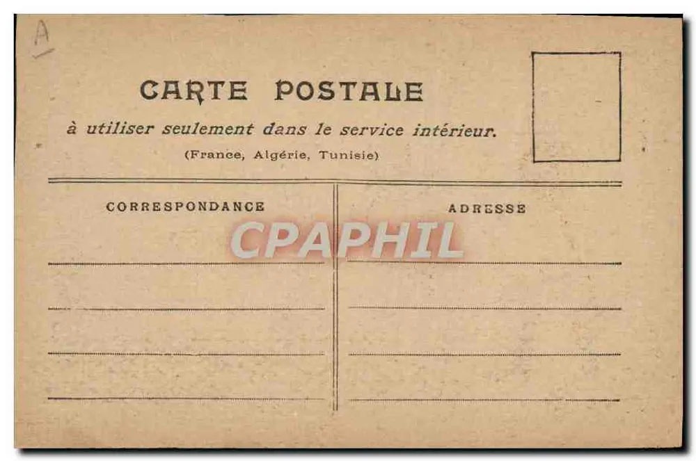 Prozession kostümierte Figuren — R. Saint-Clair, 1904 — Verlag nicht sichtbar - Rückseite