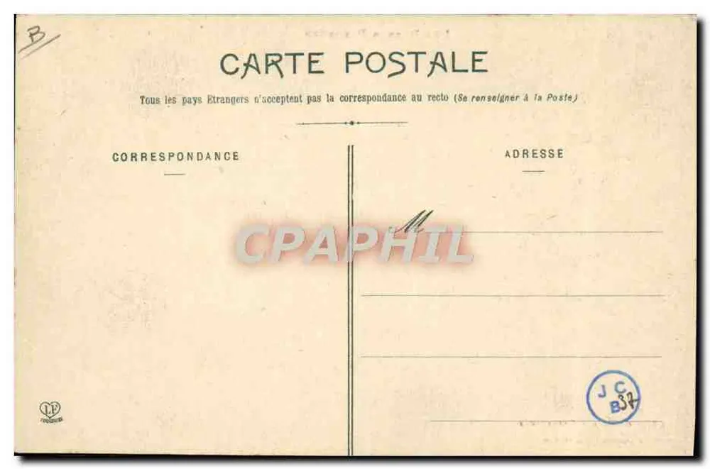 Les Bagares-Pyrénées — Grupo de Obraloises — Fototipo Labouché, Toulouse, n°157 - Verso