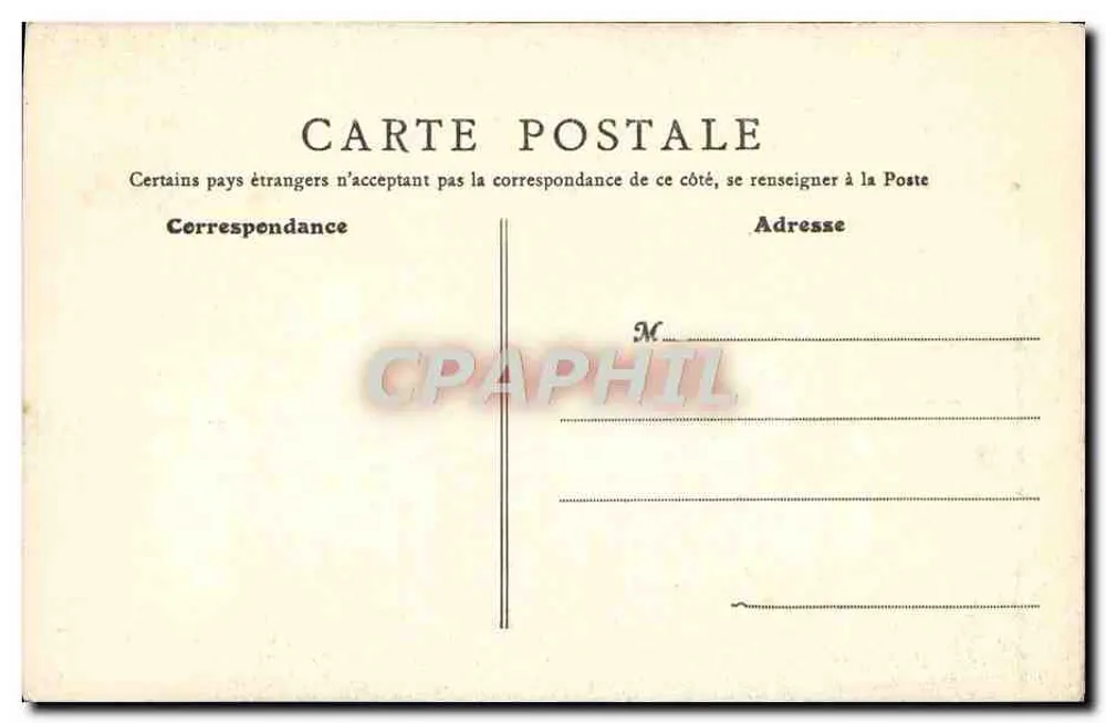 Saint-Gervais-les-Bains — O Ponte do Diabo — Editor P. H. Gobert, série 42 - Verso