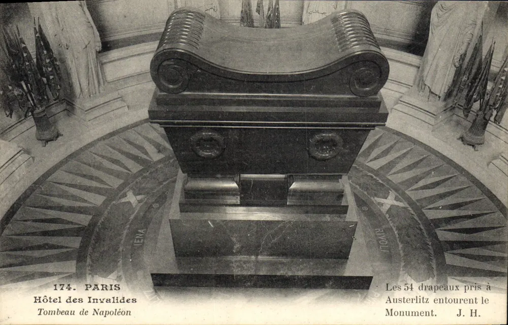 Hôtel des Invalides — Grabmal Napoleons — J.H. - Vorderseite