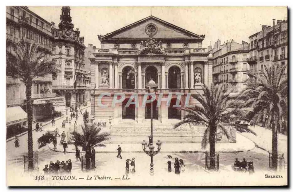 Toulon — O Teatro — Selecta, n° 148 - Frente
