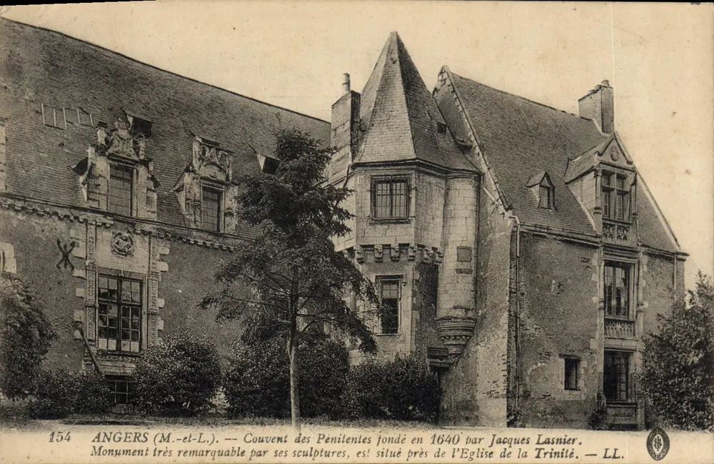 Angers (M.-et-L.) — Kloster der Bußfertigen, gegründet 1640 von Jacques Lasnier — LL - Vorderseite