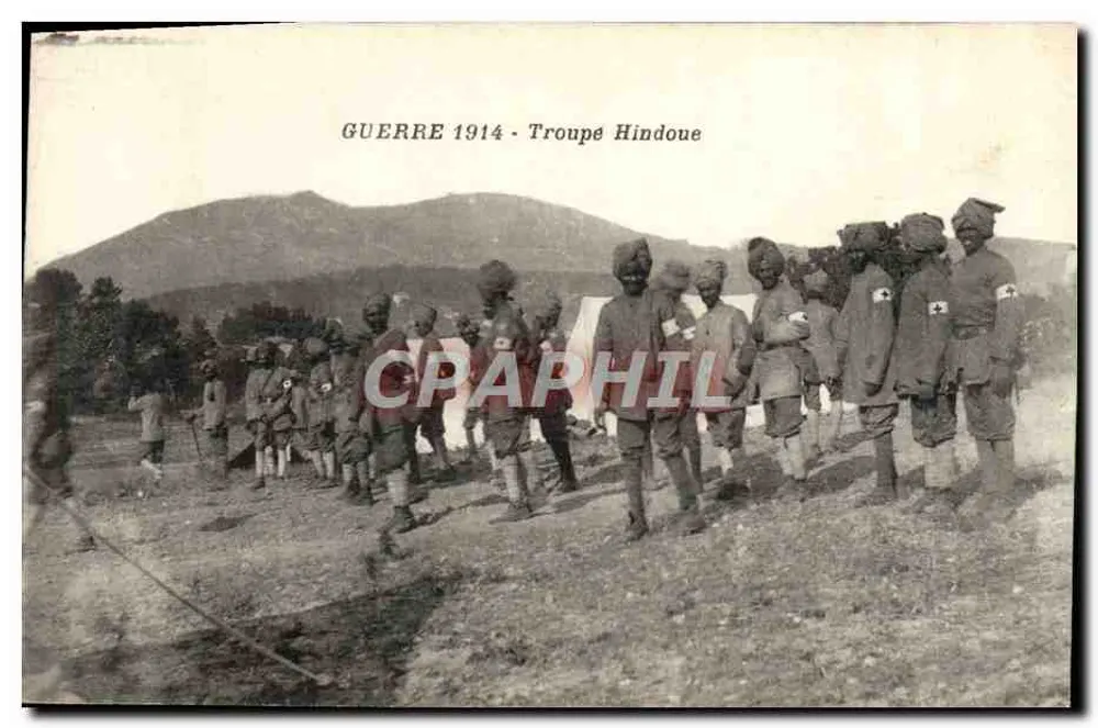 Hindu troops — War 1914 — unidentified edition - Vorderseite