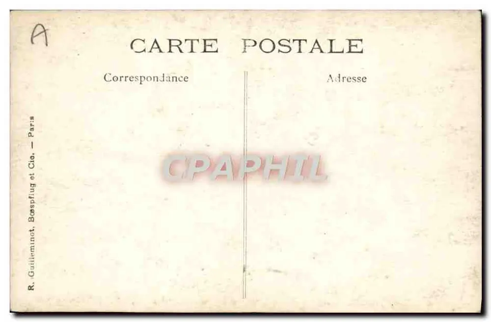Caça a cavalo — Paris — R. Guilleminot, Bœspflug et Cie, Paris - Verso