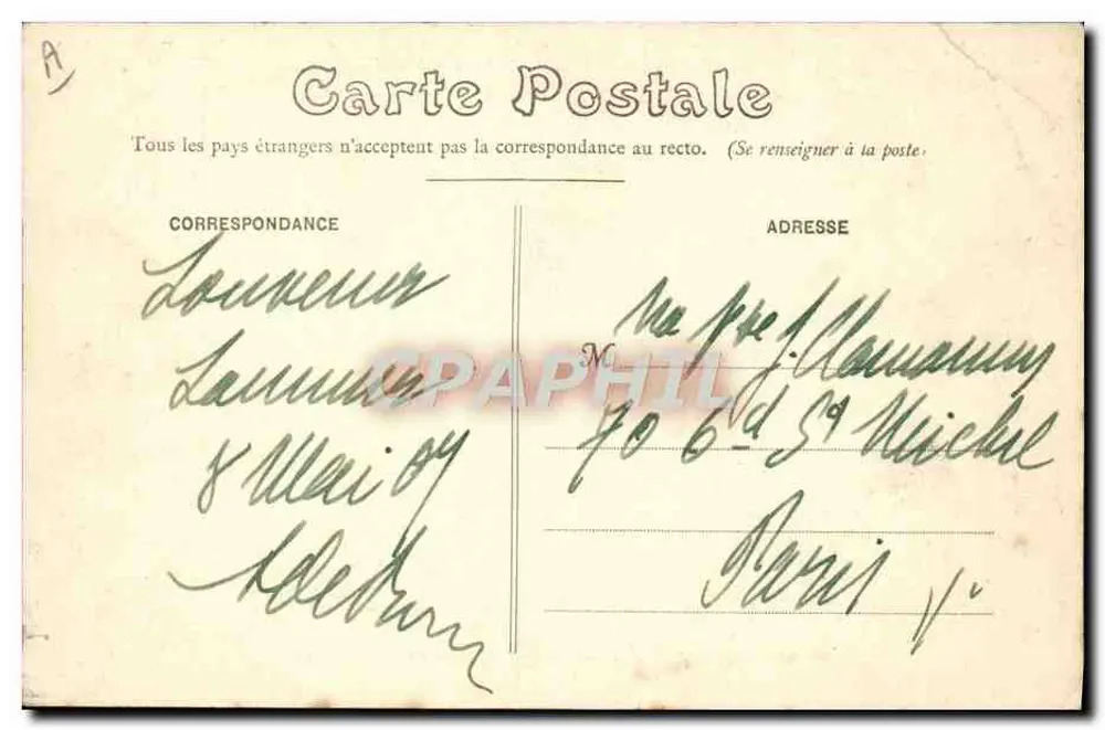 Saumur (M.-et-L.) — Freier Sprung — Curvet - Rückseite