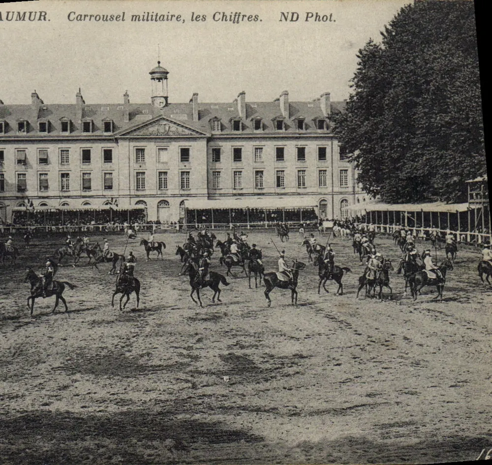 Aumur. Militärcarousel, die Zahlen. ND Phot. - Vorderseite