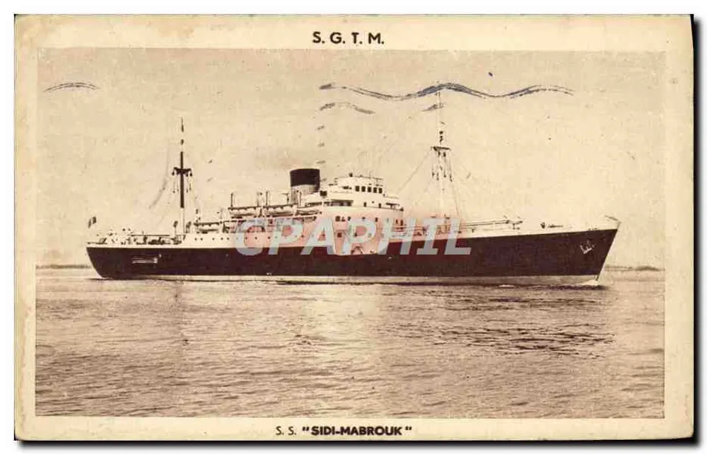 S.S. "SIDI-MABROUK" — S.G.T.M. — editor S.G.T.M. - Frente