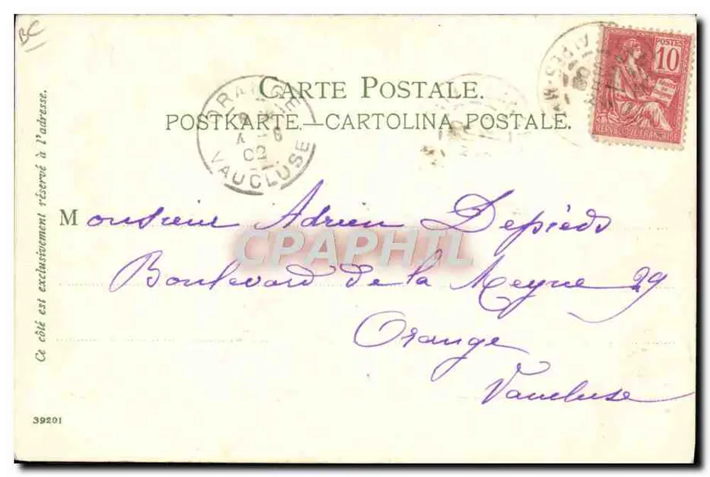 Monaco — Vista de la costa — Schmidt-Stein & Cie, Núremberg - Reverso