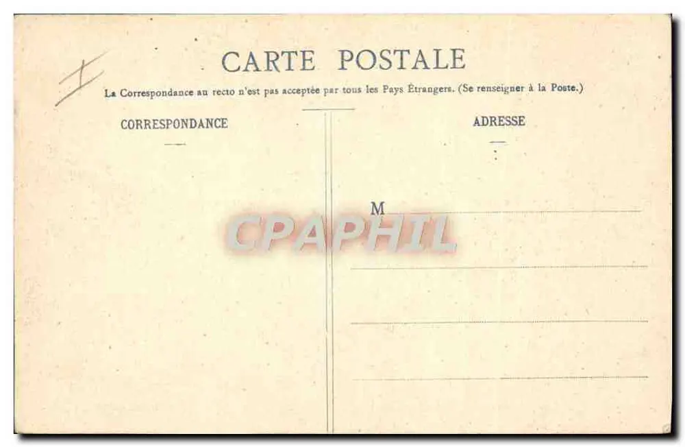 Lager von Châlons — Das 155 kurz — Stück Feuer! — Militärbibliothek Guérin, Mourmelon - Rückseite