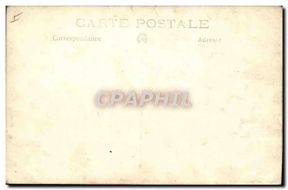 Cañón de artillería — campo militar — editor no identificado - Reverso