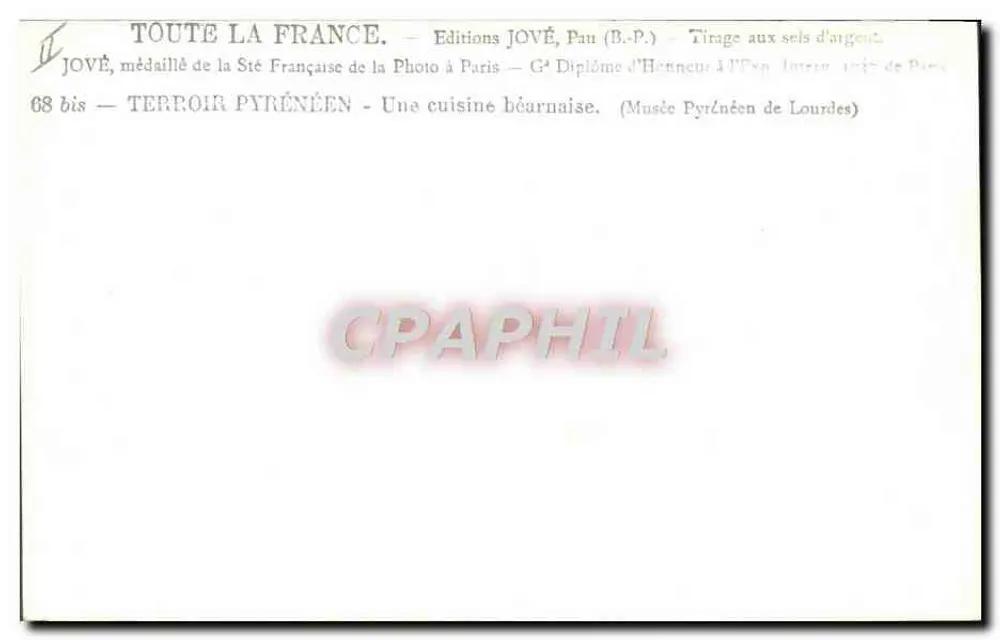 Bärensche Küche — Pyrenäisches Terroir — Editions JOVÉ, Pau - Rückseite