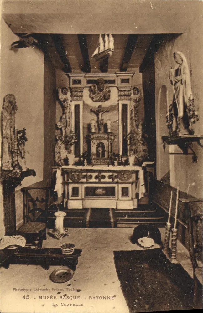 ला चापेल — बास्क म्यूजियम — फोटोटाइप लासबूच भाइयों, टौलूज़, नंबर 45 - आगे