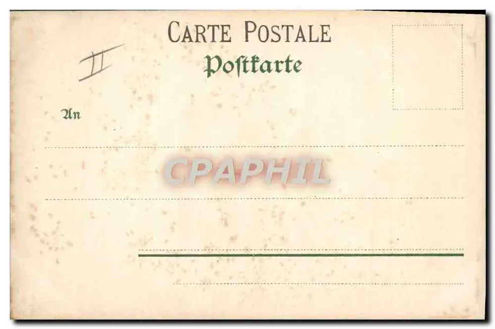 Große und grazile Familie — Humoristische Postkarte N°116 — Kunstanstalt Wilhelm Boehme, Berlin - Rückseite