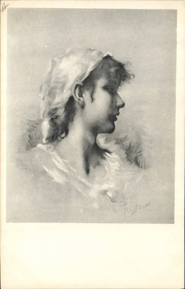 Porträt einer jungen Frau — Profil — Pinelbant — Serie 852, Clément, Tournier & Cie, Genf - Vorderseite