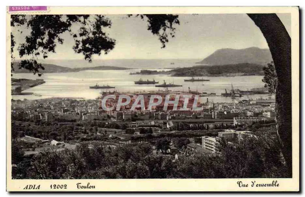 Toulon — Vista Geral — ADIA 12002 - Frente