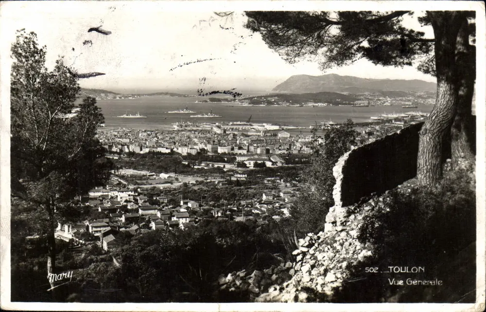 Toulon — Vista Geral — Edição Léon Barra - Frente