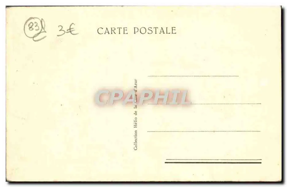 Toulon — A Mitre — Número 5 — Editor Héliod'Azur - Verso