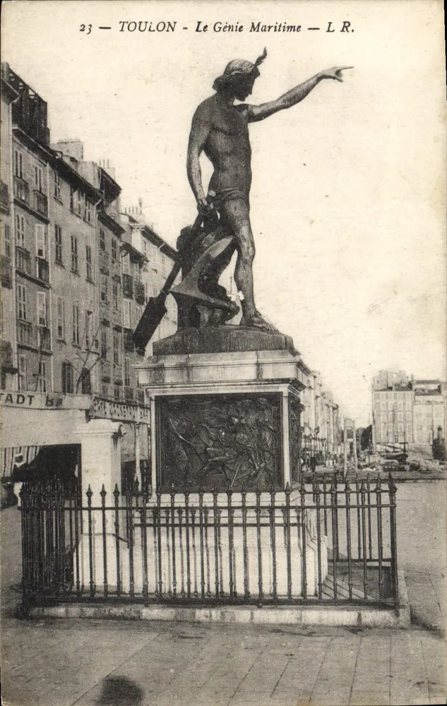 Toulon - O Gênio Marítimo — L.R. - Frente