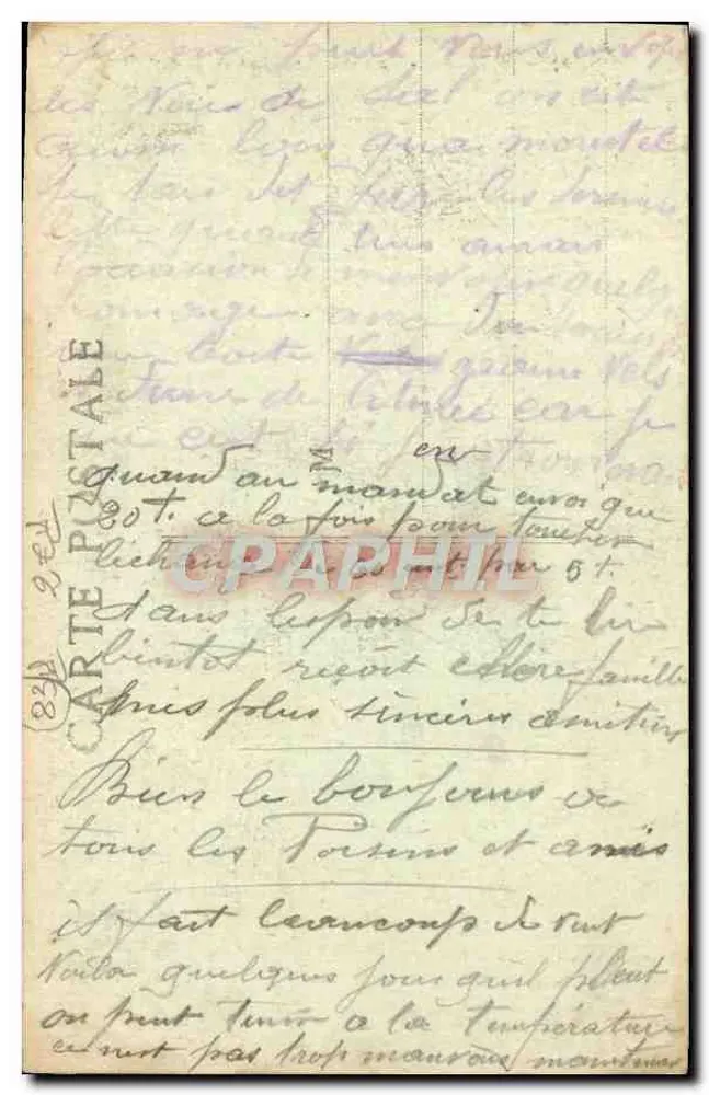Toulon - O Gênio Marítimo — L.R. - Verso