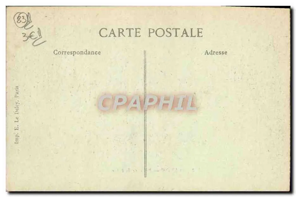 Toulon — Praça da Liberdade — Grand Hôtel, Le Picaro, Paris Daily Mail, Teatro do Atlântico - Verso