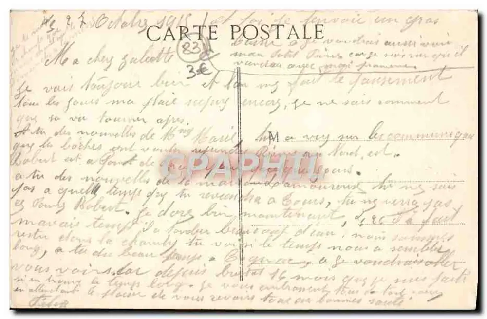 Toulon — Allgemeiner Blick auf den Hafen, vom Balaguier aus — BC, Nr. 143 - Rückseite