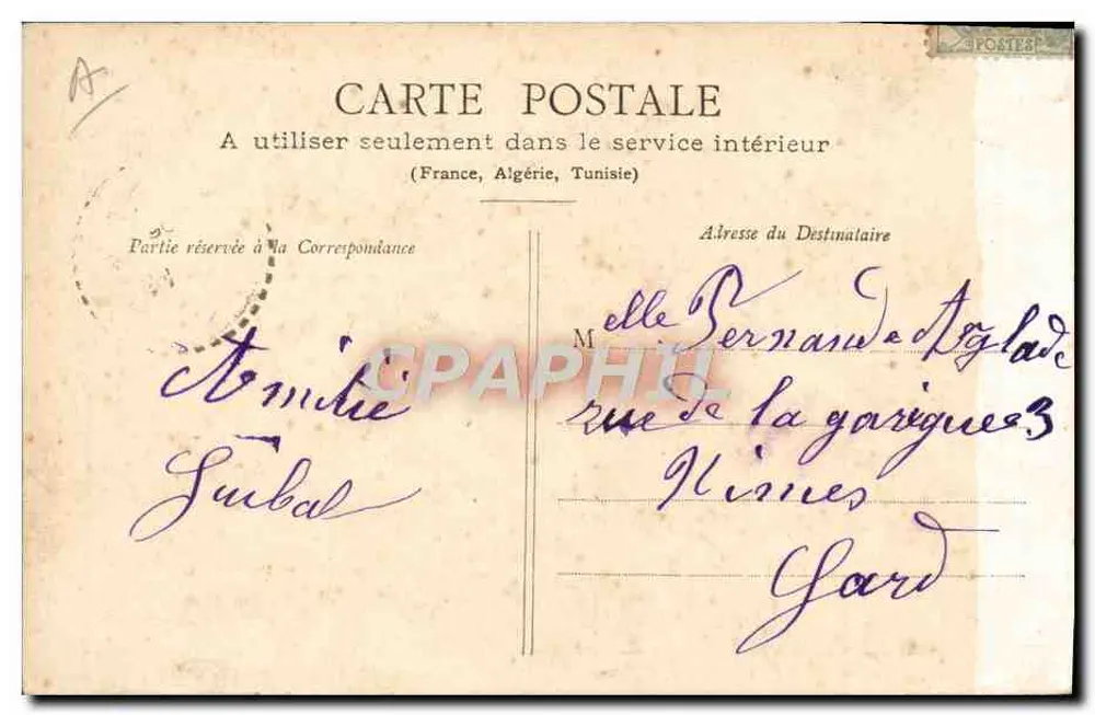 Notre-Dame de Prime-Combe — Grab des R. P. Dillies — Verlag nicht sichtbar - Rückseite