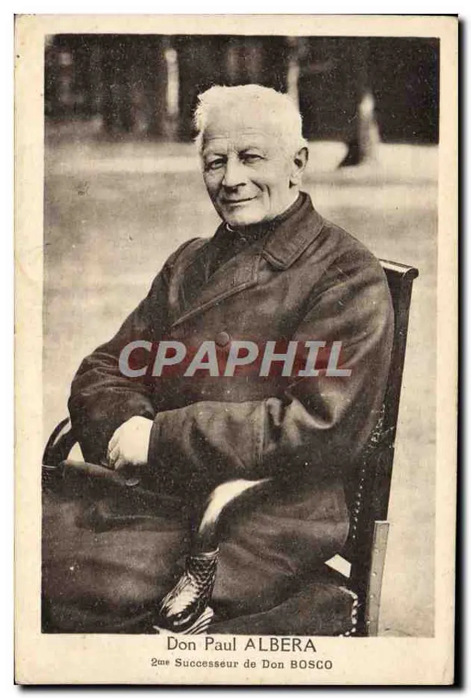 Don Paul ALBERA — 2º Sucessor de Don BOSCO — editor não visível - Frente