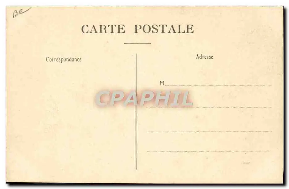 Maternale Vereinigung des 14. Arrondissements von PARIS — Die Untersuchung der Säuglinge — Phototyp J. Bienaime, Reims - Rückseite