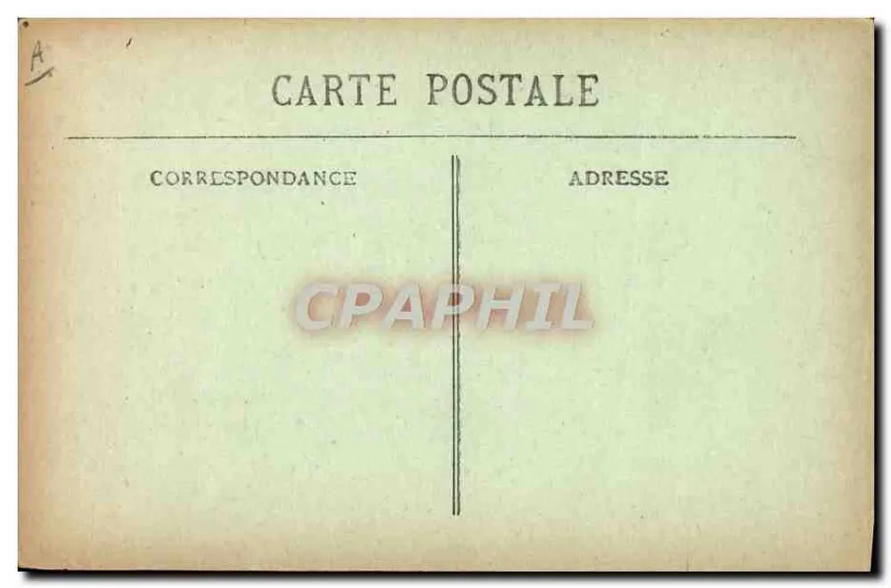 Saumur nach dem Großen Krieg — Kavallerie-Parade — Verlag Blancheland - Rückseite