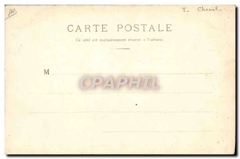 Saumur — Carrousel — Reprise de Sauteurs — Auszug aus dem Reitalbum der Kavallerieschule - Rückseite