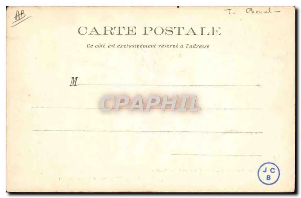 Pferderennen — Sprung über den Bretton-Hügel — Fr. Vorlcker, phot. Saumur, n°96 - Rückseite