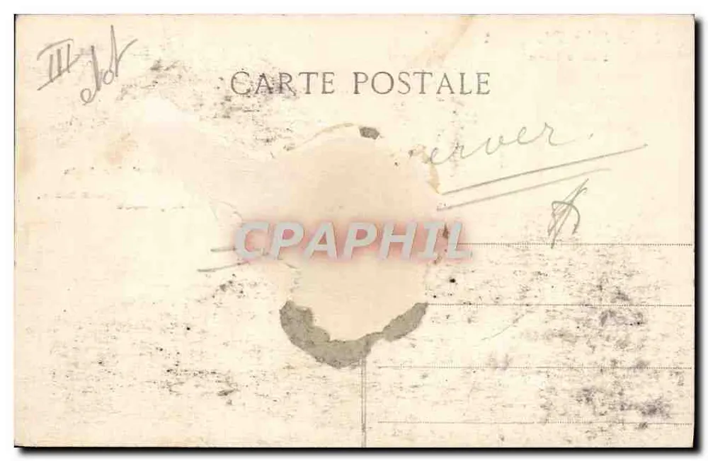 S.S. SANT'ANNA — Fabre Line — Wrackung 1917 - Rückseite