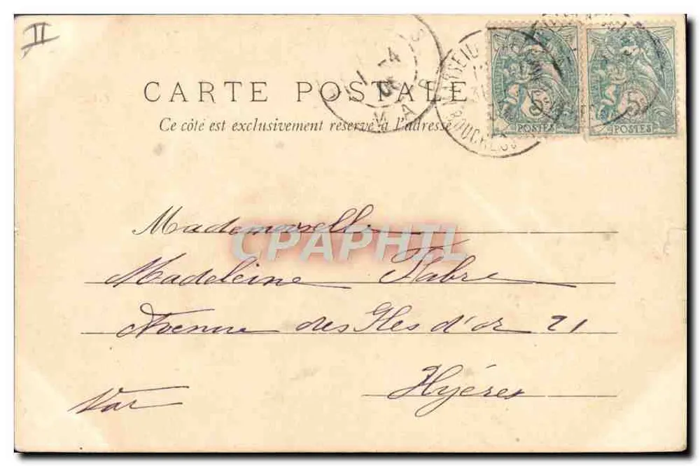 Santa Agata — Editor E.L. Paris — número de série não visível - Verso