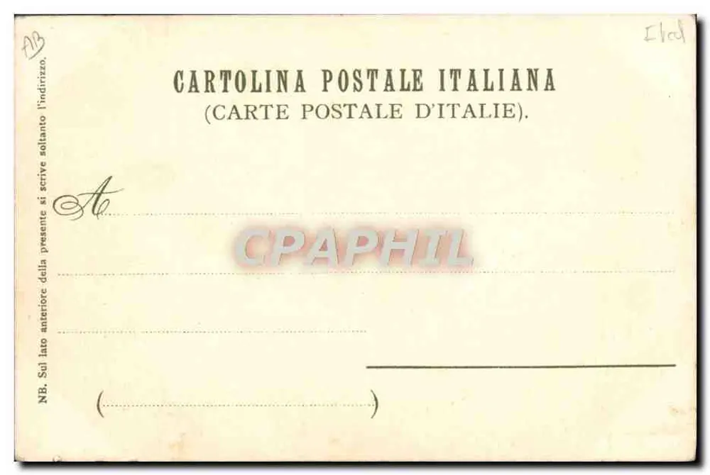 Sestri Ponente — vista da praia e da Madonna del Gazzo — J. Velten Karlsruhe - Verso
