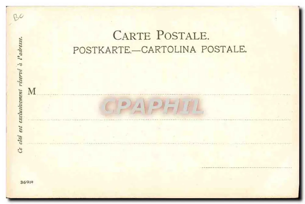 Menton — Les Oliviers — Schmidt-Staub & Cie, Nuremberg, n°473 - Verso