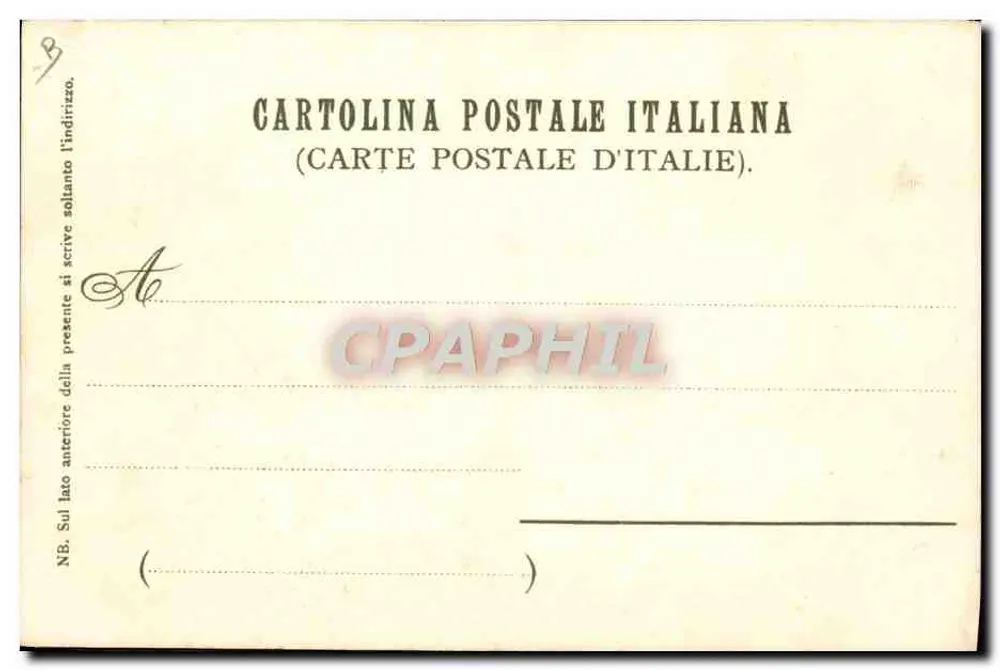 Sestri Levante — vista da costa — editor J. Veller & Cie, n° 112 - Verso