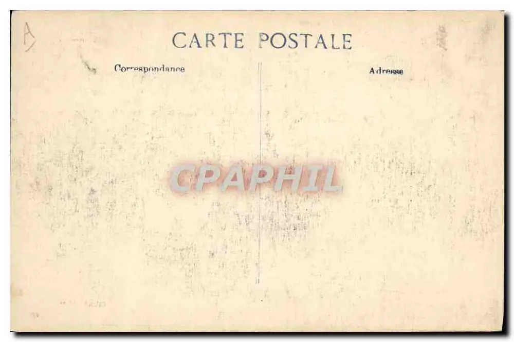 Englische Infanterie, die sich hinter einer Mauer in Deckung beibt — E. Le Deley, Drucker, Paris — Serie nicht sichtbar - Rückseite