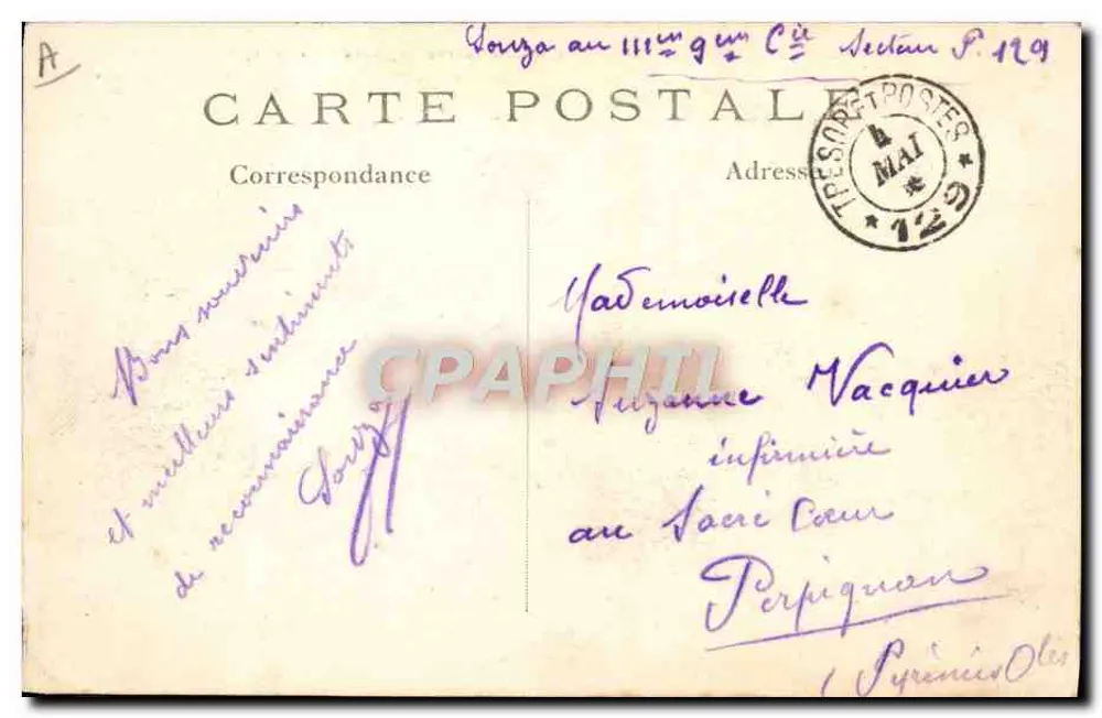 Schwere englische Artillerie — Der Große Krieg 1914-15 — Phot-Express - Rückseite