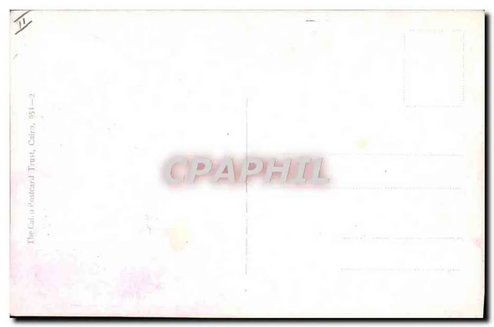 Buffles und Witze von Old Pa — The Cairo Postcard Trust, n°11 - Rückseite