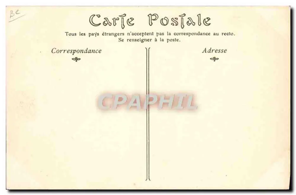 Environs de BIARRITZ — Tipos de Dançarinos Bascos - Verso