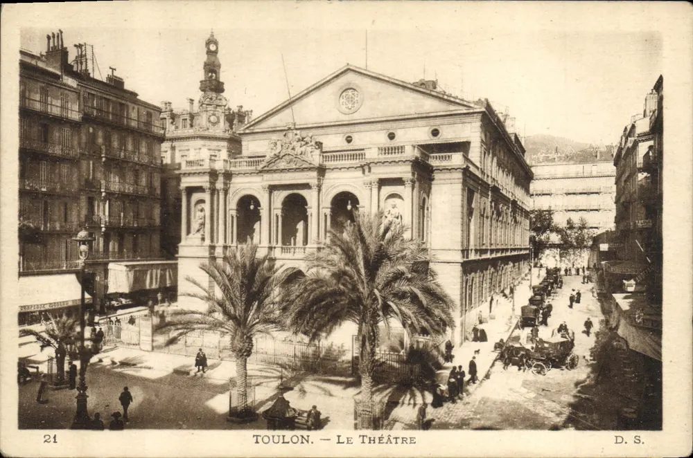 Toulon — O Teatro — D.S. n°21 - Frente