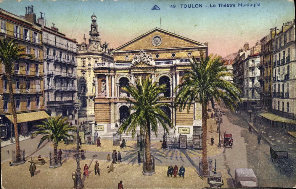 Toulon - Das Municipale Theater — Verlag ARA, Nr. 49 - Vorderseite