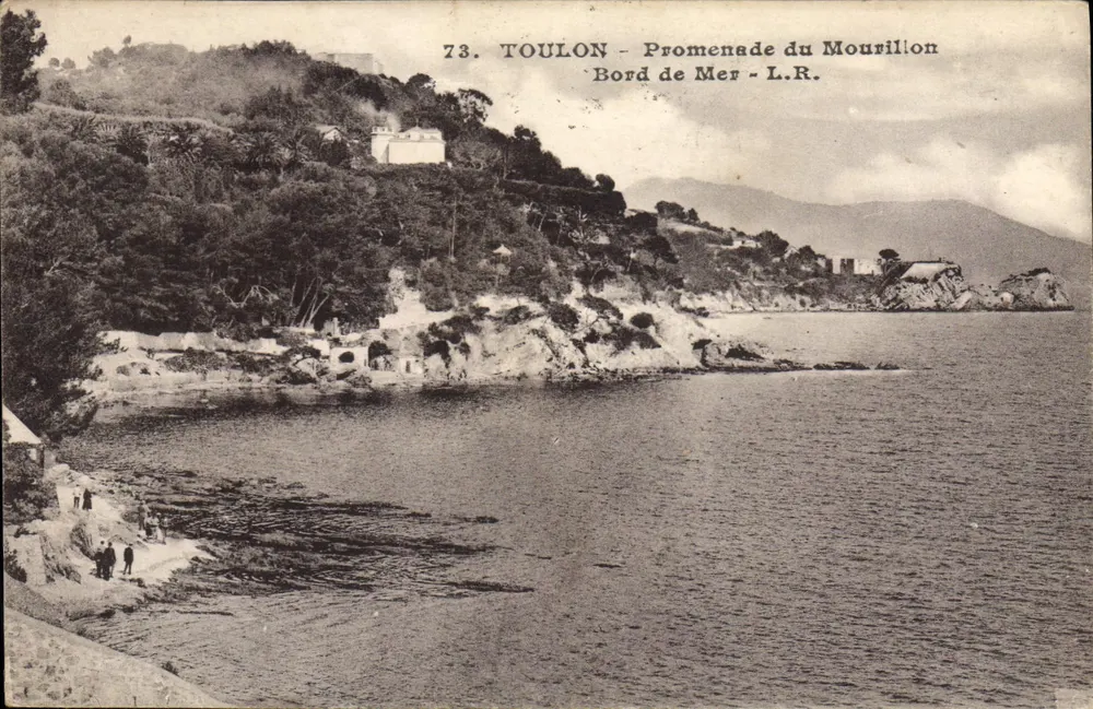 Toulon - Promenade du Mourillon - Küste - L.R. - Vorderseite