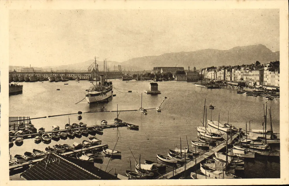 Toulon — Allgemeiner Blick auf den Hafen — La Douce France, n°347 - Vorderseite