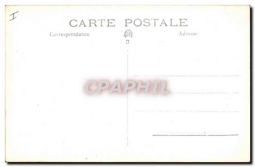 Máquina de cinema — detalhe mecânico — Carta postal n°3 - Verso