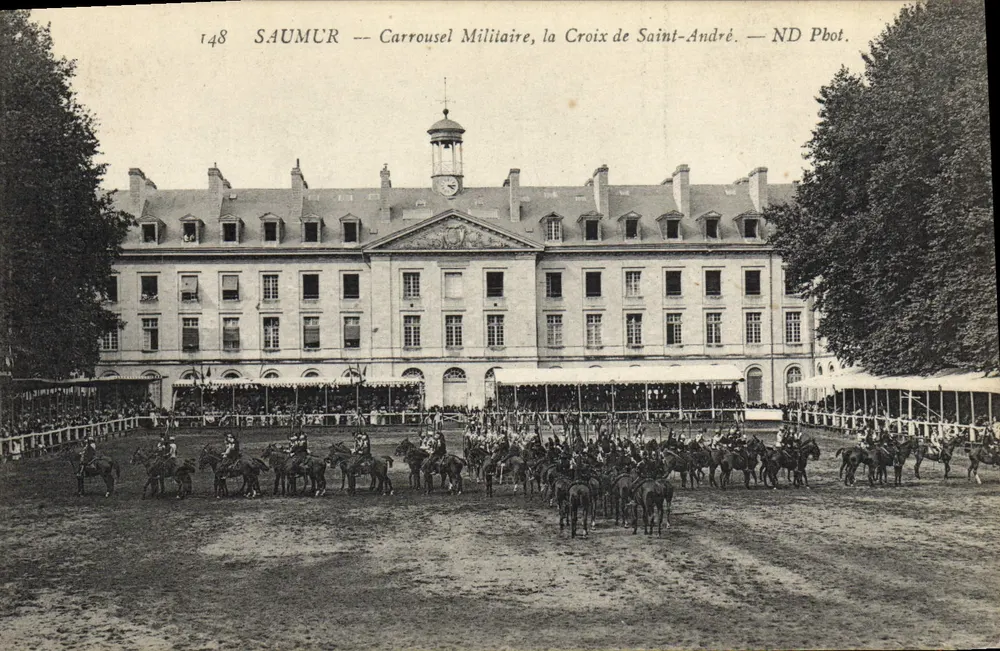 Saumur — Militärisches Karussell, Kreuz von Saint-André — ND Pbot. - Vorderseite