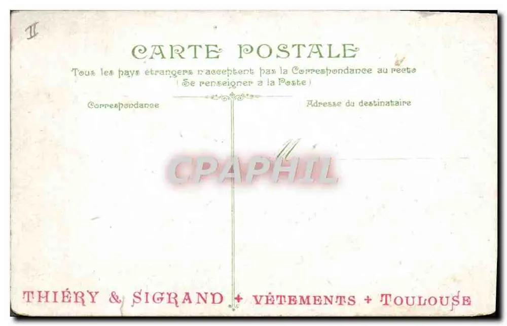 Le vapeur La Touraine — à quai — éditeur L.V. n° 1022 - Rückseite