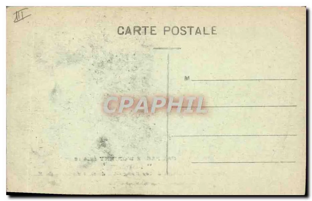 Erster Klasse-Zusatzkreuzer "Timgad" — Kampagne im Osten 1914-1918 — Imp. H. Girimaud Fils et Cie, 34, rue Mazenot, Marseille - Rückseite