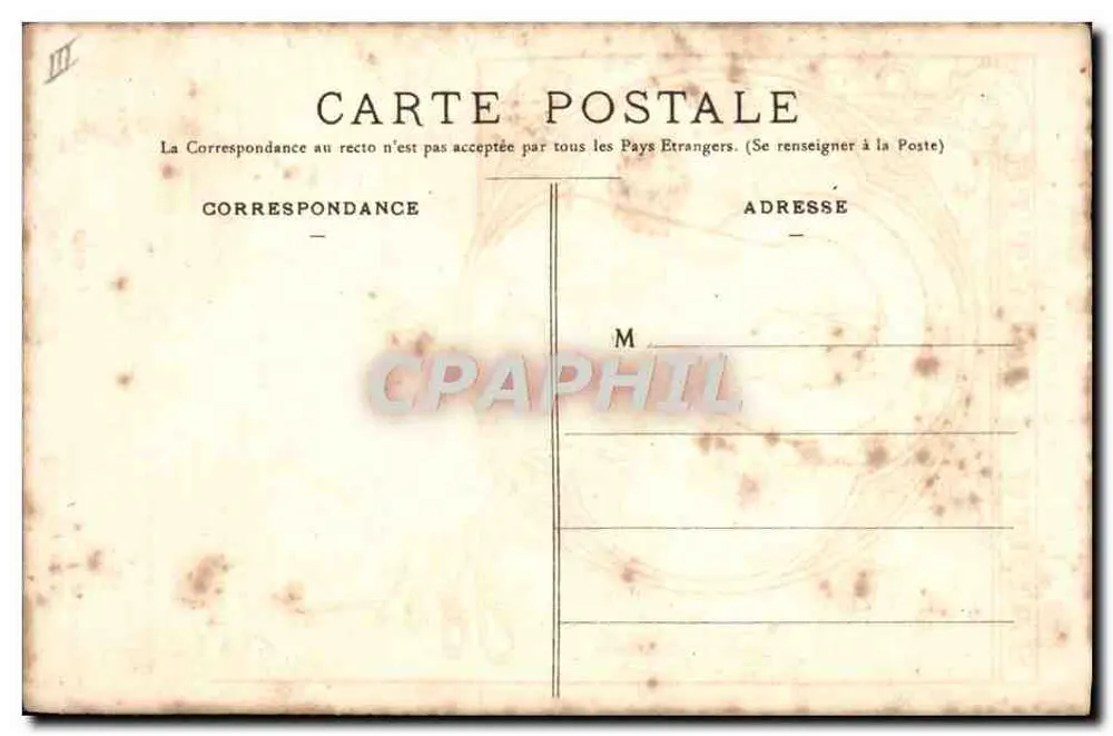 Sainte Colette — Die Heiligen Frankreichs — Sammlung der Ligue Patriotique des Françaises, Nr. 4 - Rückseite